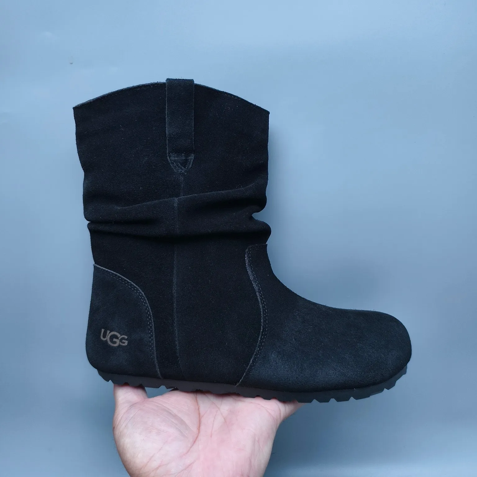 💰600 UGG sheepskin all-in-one snow boots 1618 casual fashion shoes color: maroon chocolate sand black matching size: 35-40